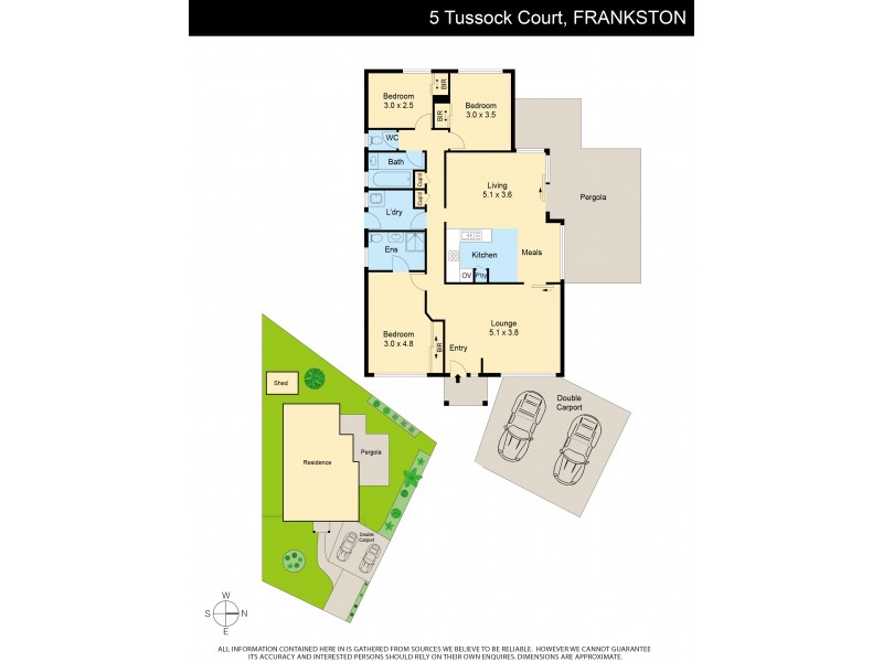 5 Tussock Court, Frankston VIC 3199 Floorplan