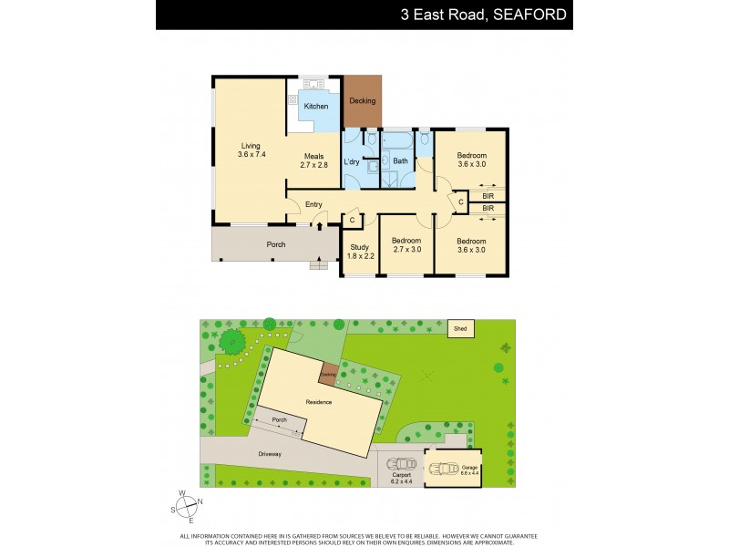 3 East Road, Seaford VIC 3198 Floorplan