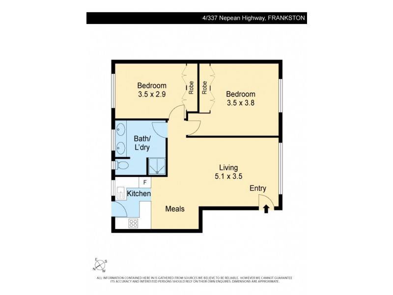 4/337 Nepean Highway, Frankston VIC 3199 Floorplan