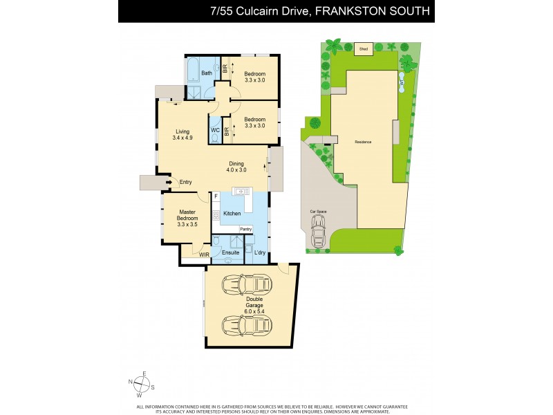 7/55 Culcairn Drive, Frankston South VIC 3199 Floorplan