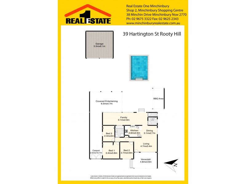39 Hartington Street, Rooty Hill NSW 2766 Floorplan