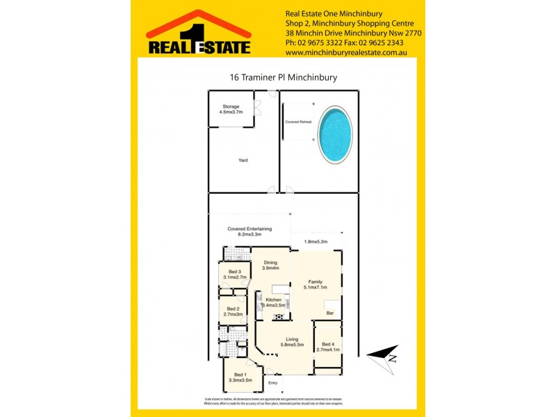 16 Traminer Place, Minchinbury NSW 2770 Floorplan