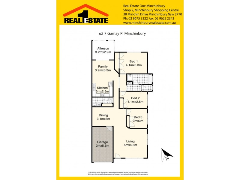 2/9 Gamay Place, Minchinbury NSW 2770 Floorplan