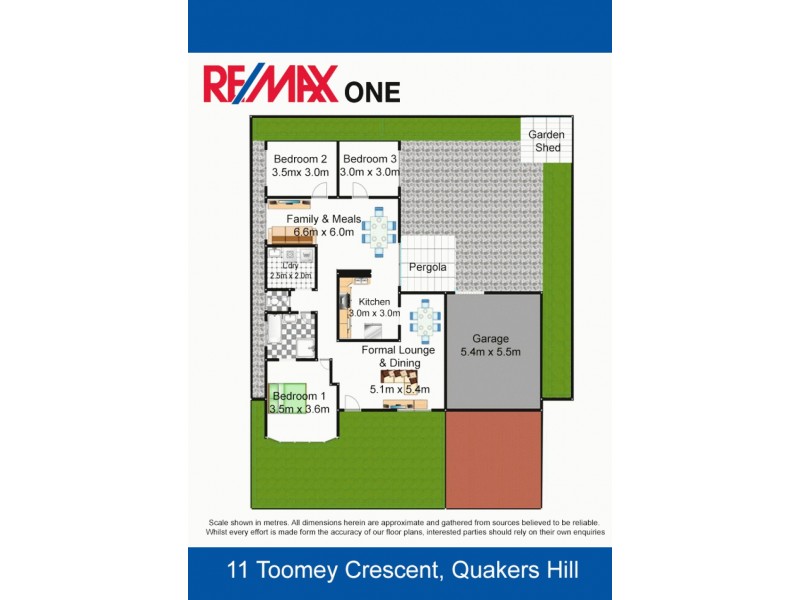 11 Toomey Crescent, Quakers Hill NSW 2763 Floorplan