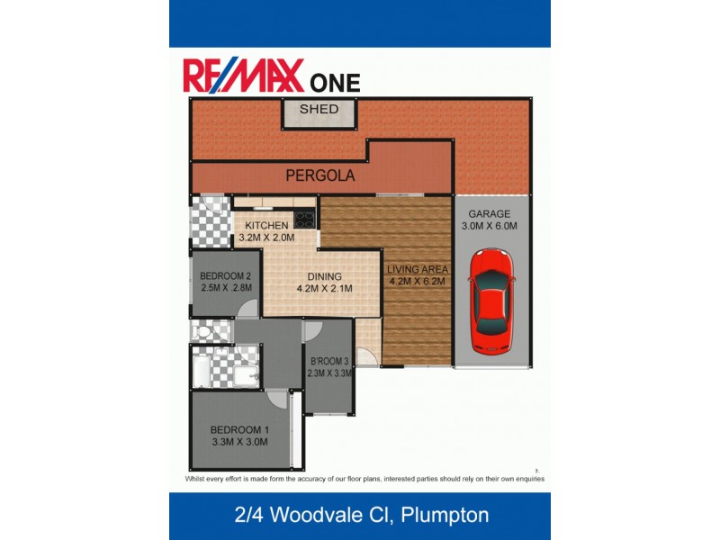 2/4 Woodvale Close, Plumpton NSW 2761 Floorplan