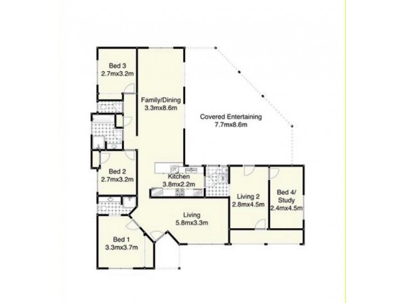 39 Cordelia Crescent, Rooty Hill NSW 2766 Floorplan