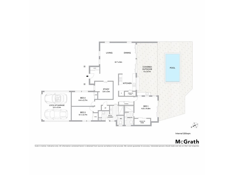8 Bradshaw Drive, Currumbin Waters QLD 4223 Floorplan