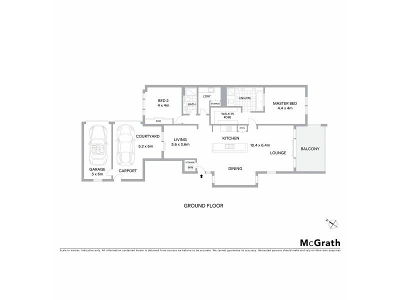 1/802 Glades Drive, Robina QLD 4226 Floorplan