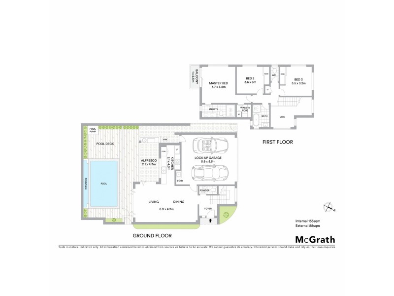 1/3 Second Avenue, Palm Beach QLD 4221 Floorplan
