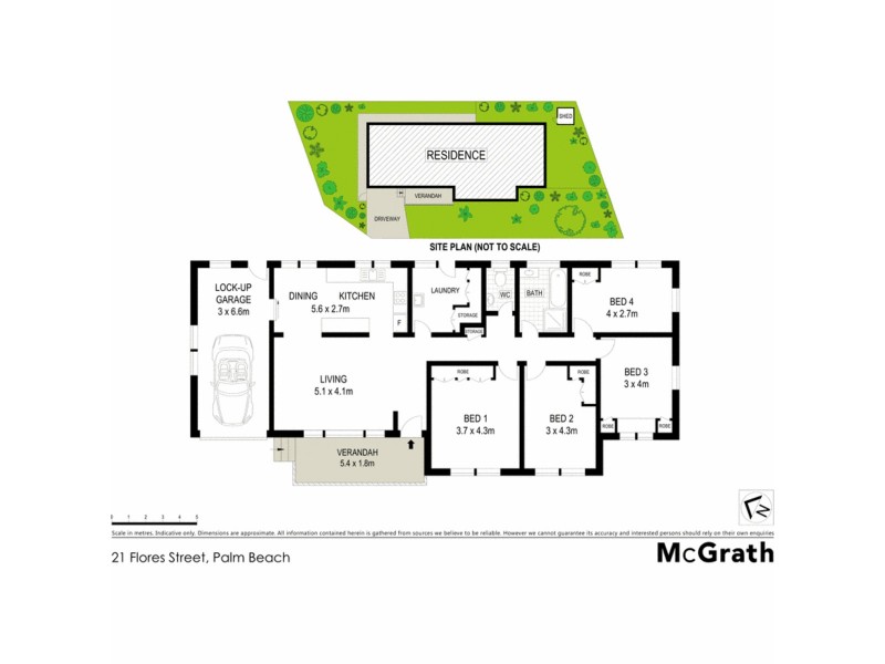 21 Flores Avenue, Palm Beach QLD 4221 Floorplan