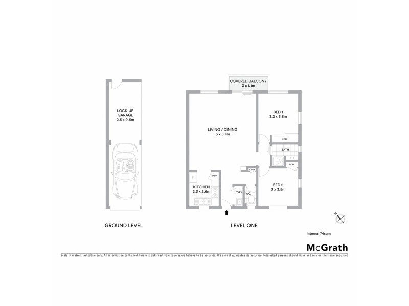 2/16 Thirteenth Avenue, Palm Beach QLD 4221 Floorplan
