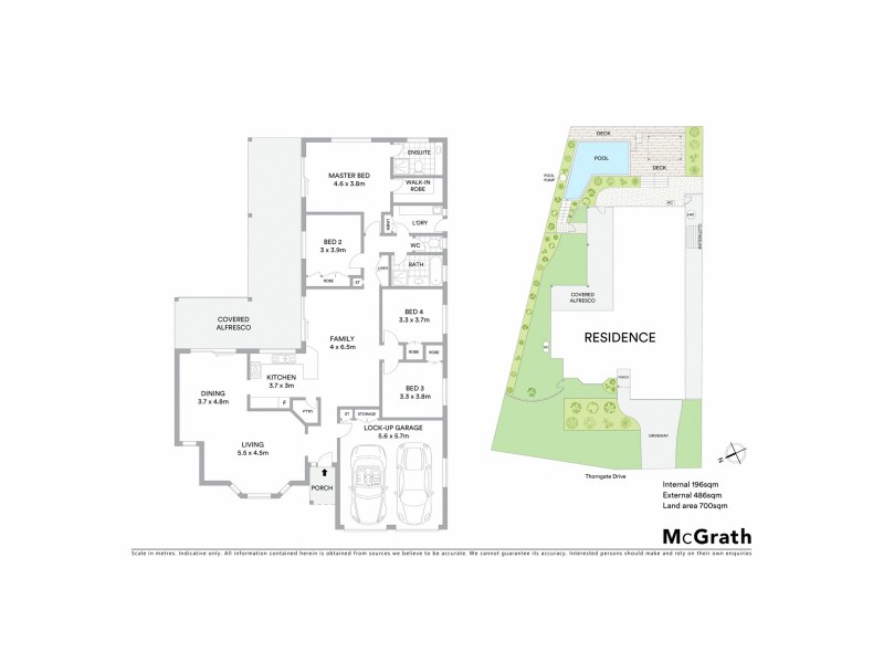 34 Thorngate Drive, Robina QLD 4226 Floorplan