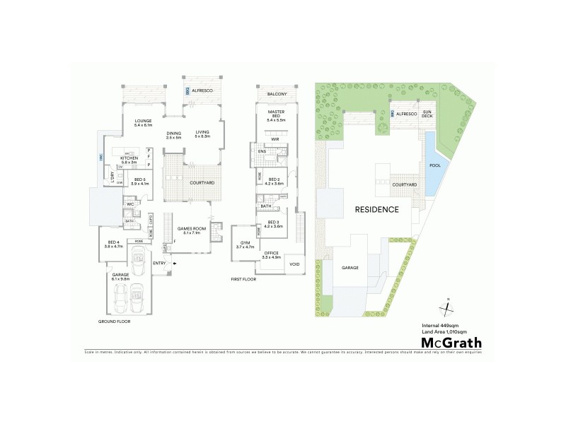 828 Legend Trail, Robina QLD 4226 Floorplan