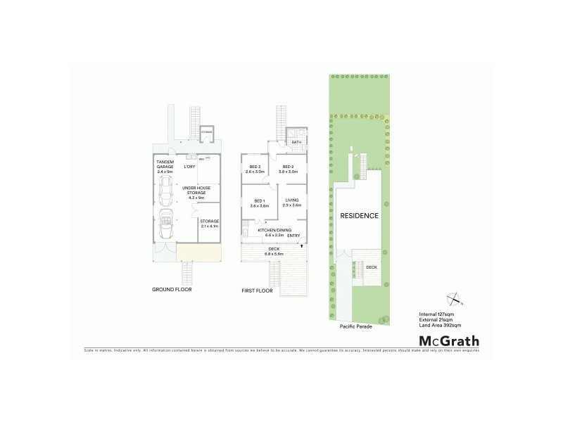 798 & 800 Pacific Parade, Currumbin QLD 4223 Floorplan