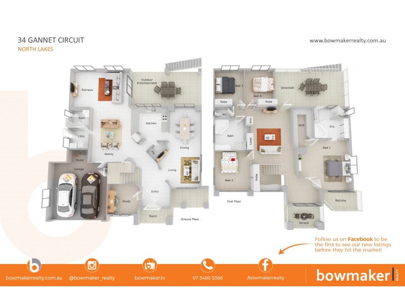34 Gannet Circuit, North Lakes QLD 4509 Floorplan