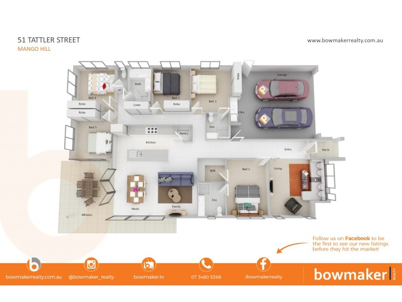 51 Tattler Street, Mango Hill QLD 4509 Floorplan