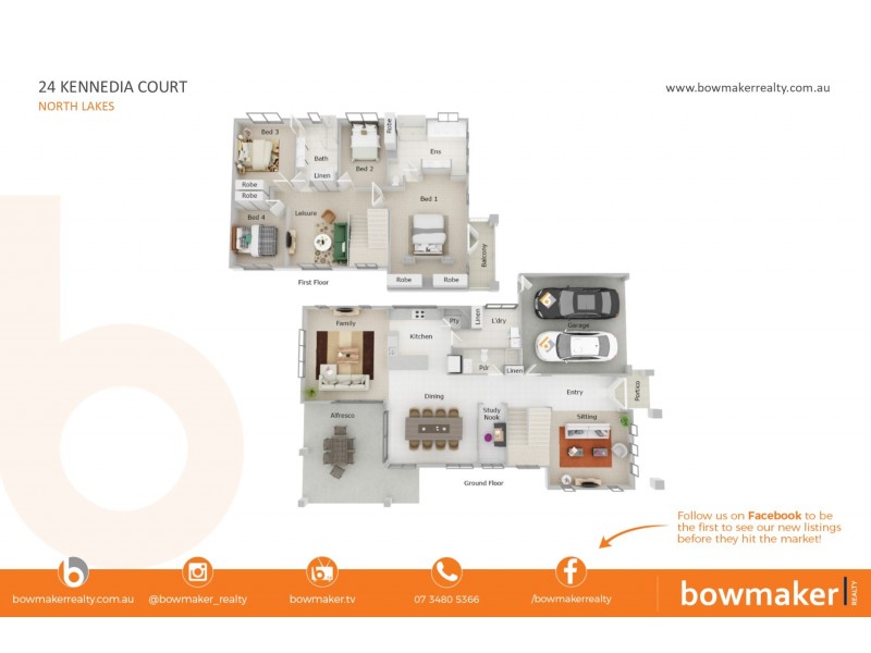 24 Kennedia Court, North Lakes QLD 4509 Floorplan