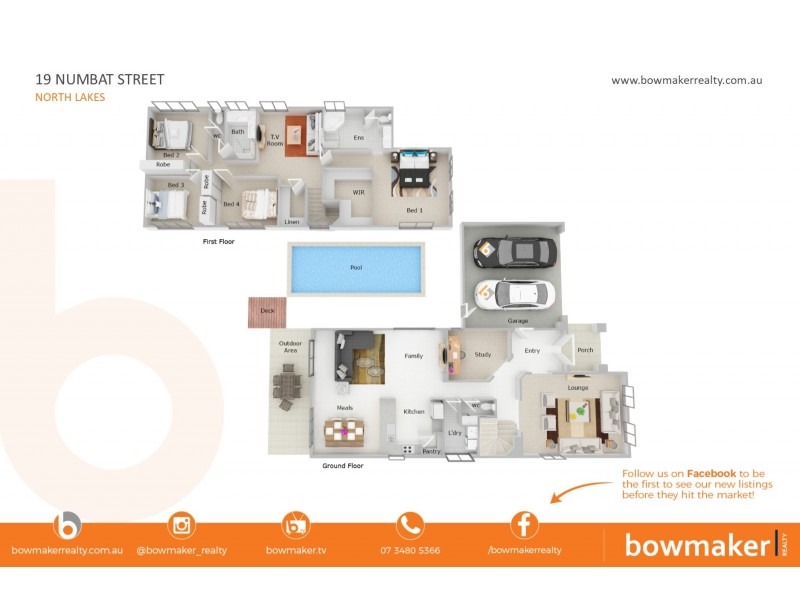 19 Numbat Street, North Lakes QLD 4509 Floorplan