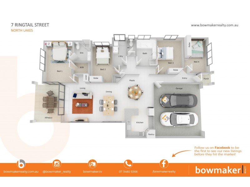 7 Ringtail Street, North Lakes QLD 4509 Floorplan