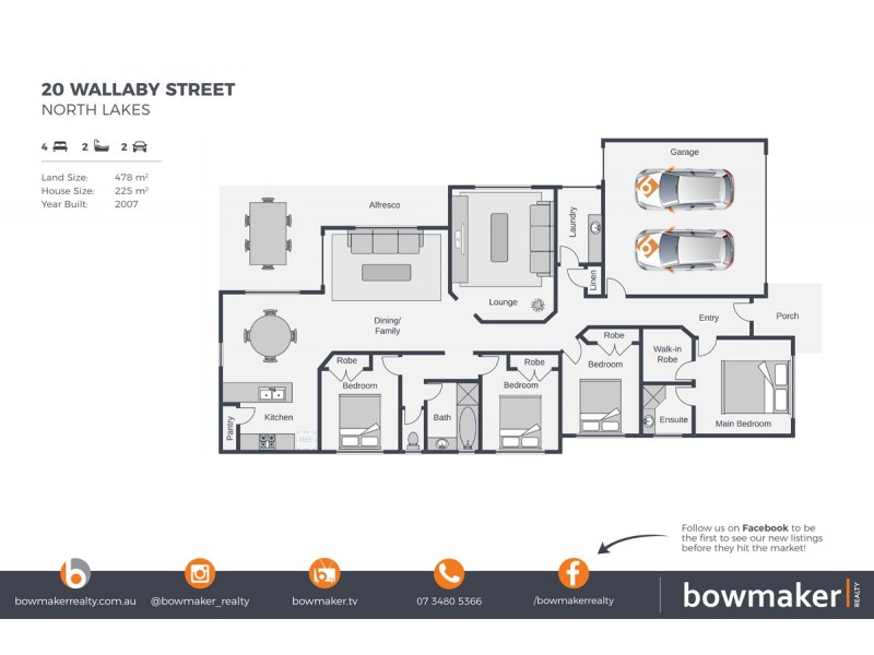 20 Wallaby Street, North Lakes QLD 4509 Floorplan