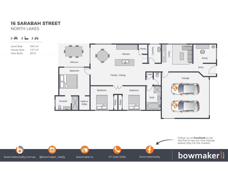 16 Sarabah Street, North Lakes QLD 4509 Floorplan