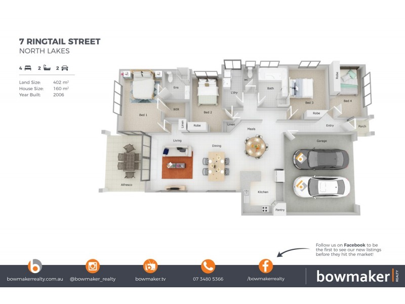 7 Ringtail Street, North Lakes QLD 4509 Floorplan