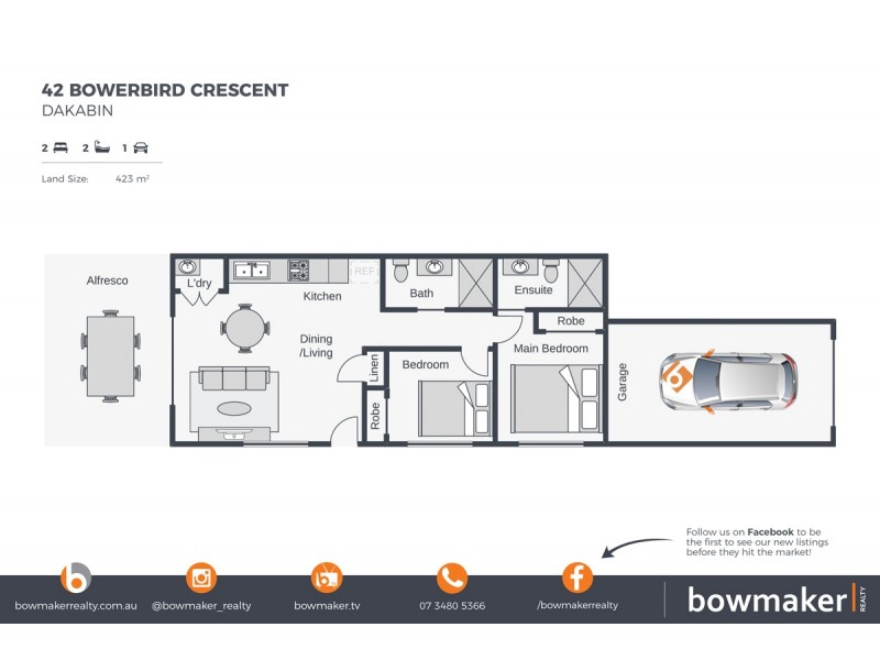 B/42 Bowerbird Crescent, Dakabin QLD 4503 Floorplan