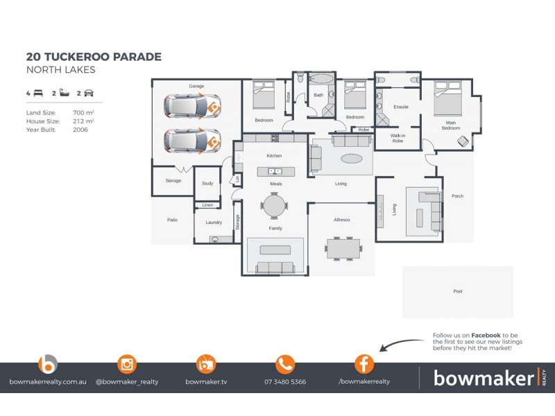 20 Tuckeroo Parade, North Lakes QLD 4509 Floorplan