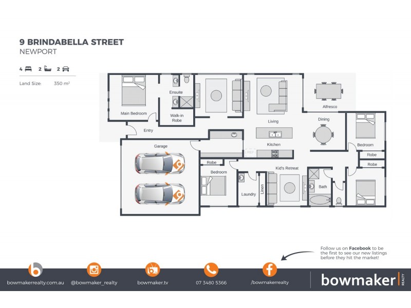 9 Brindabella Street, Newport QLD 4020 Floorplan