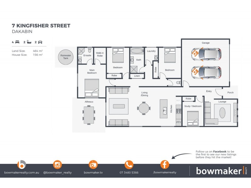 7 Kingfisher Street, Dakabin QLD 4503 Floorplan