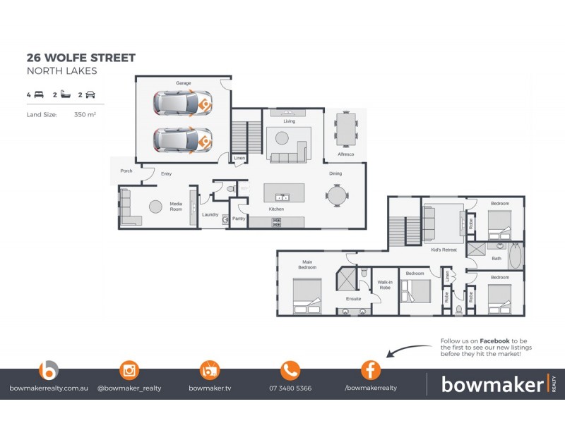 26 Wolfe Street, North Lakes QLD 4509 Floorplan
