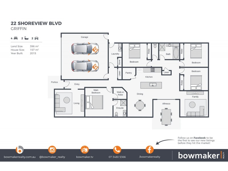 22 Shoreview Boulevard, Griffin QLD 4503 Floorplan