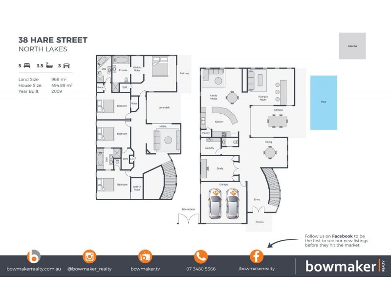 38 Hare Street, North Lakes QLD 4509 Floorplan