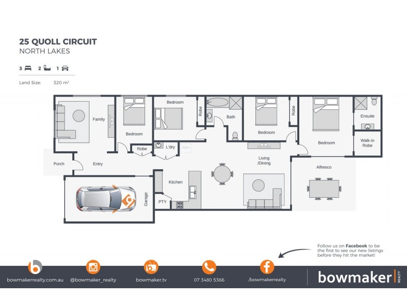 25 Quoll Circuit, North Lakes QLD 4509 Floorplan