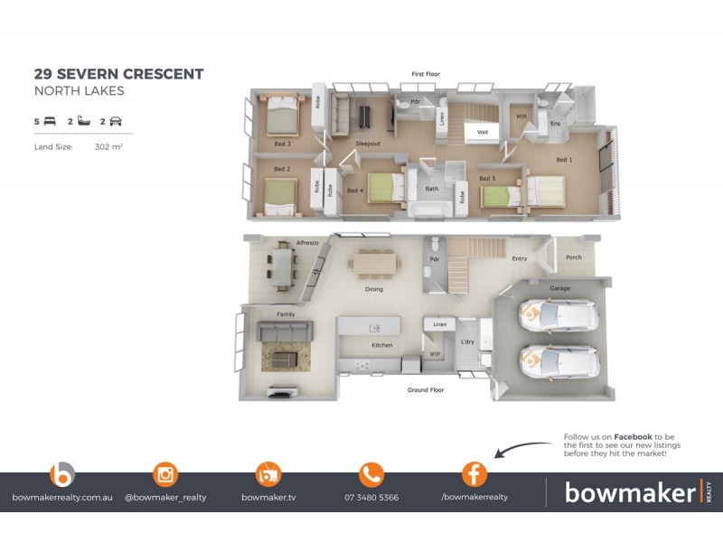 29 Severn Crescent, North Lakes QLD 4509 Floorplan
