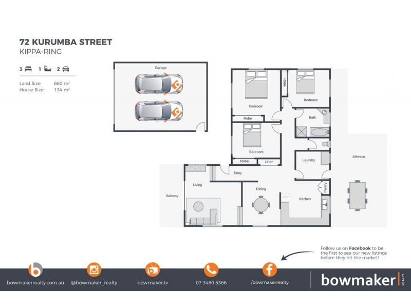 72 Kurumba Street, Kippa-ring QLD 4021 Floorplan