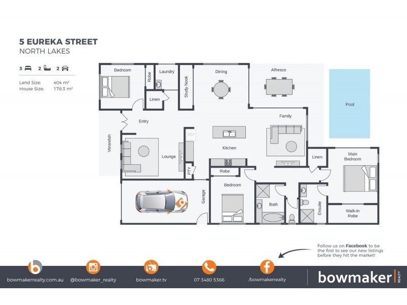 5 Eureka Street, North Lakes QLD 4509 Floorplan