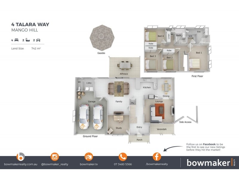 4 Talara Way, Mango Hill QLD 4509 Floorplan