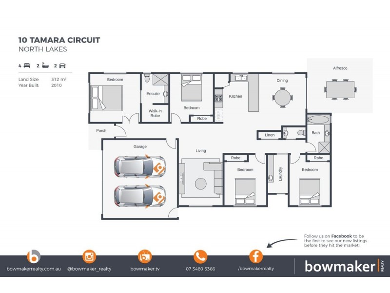 10 Tamar Circuit, North Lakes QLD 4509 Floorplan