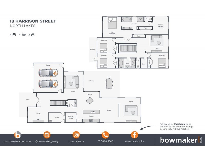 18 Harrison Street, North Lakes QLD 4509 Floorplan