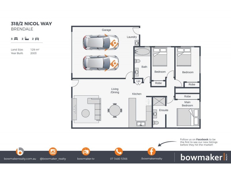 318/2 Nicol Way, Brendale QLD 4500 Floorplan