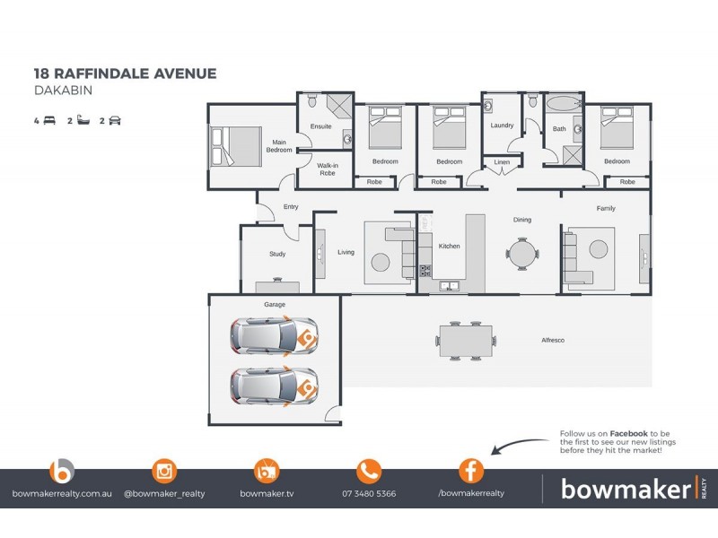 18 Raffindale Avenue, Dakabin QLD 4503 Floorplan