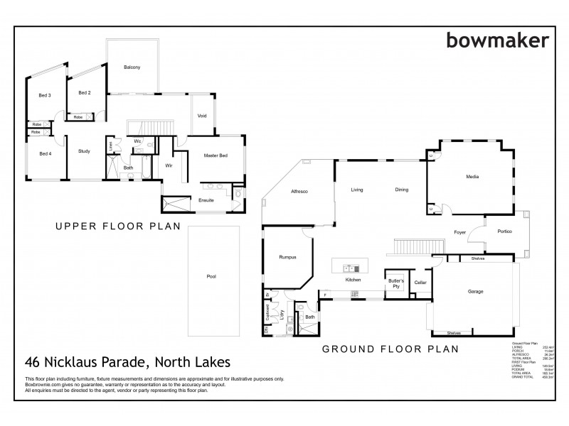 46 Nicklaus Parade, North Lakes QLD 4509 Floorplan