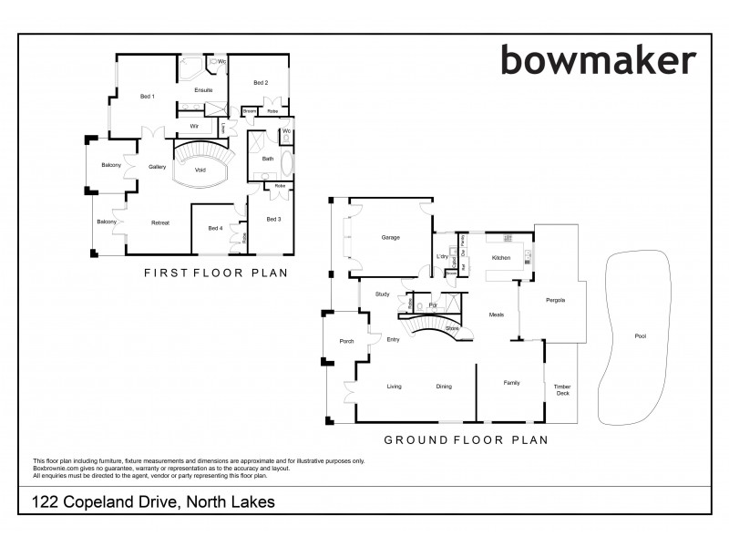 122 Copeland Drive, North Lakes QLD 4509 Floorplan