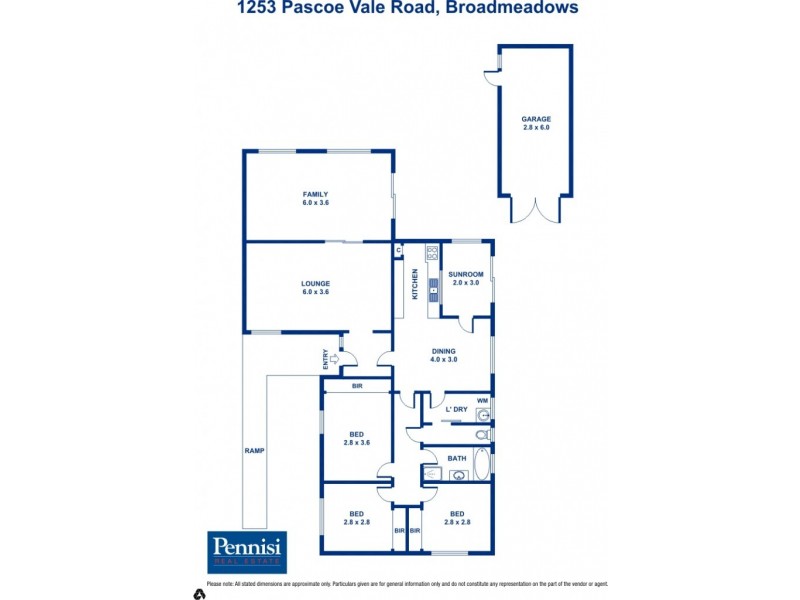 1253 Pascoe Vale Road, Broadmeadows VIC 3047 Floorplan