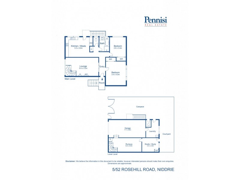 5/52 Rosehill Road, Niddrie VIC 3042 Floorplan