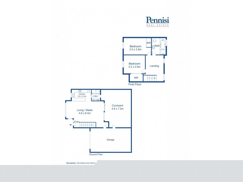 2/85 Bowes Avenue, Airport West VIC 3042 Floorplan