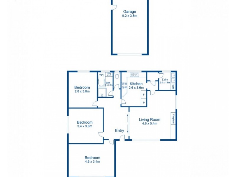 78 Haldane Road, Niddrie VIC 3042 Floorplan