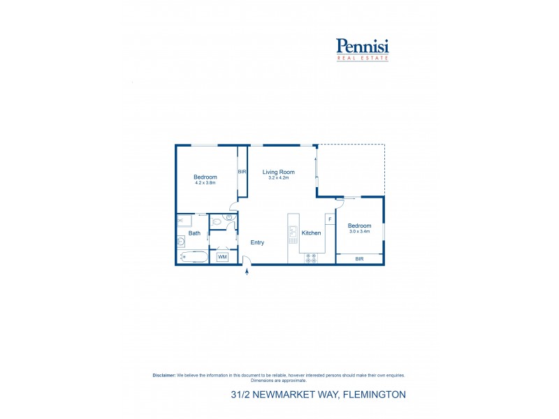 31/2 Newmarket Way, Flemington VIC 3031