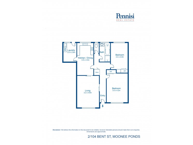 2/104 Bent Street, Moonee Ponds VIC 3039